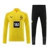 Borussia Dortmund Sweat d'Entraînement Quarter-Zip 2023-24 Jaune Pour Homme